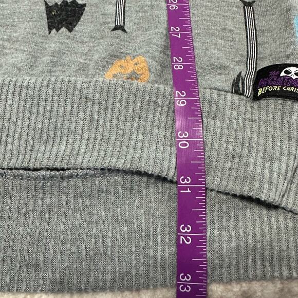 Disney The Nightmare Before Christmas Long Sleeve Sleep Shirt Size S - Picture 6 of 6